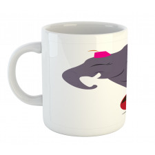 Elephant Standing on a Ball Mug