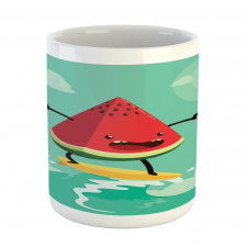 Watermelon on the Waves Mug