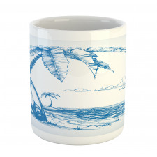 Surf Hawaiian Beach Mug