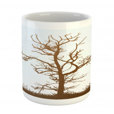 Owl Autumn Tree Branch Mug