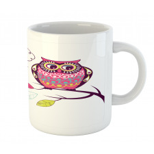 Ornate Animal on Branch Mug