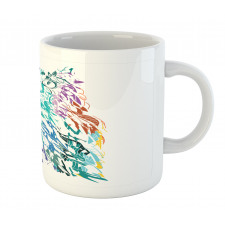 Feathers Eyes Vision Mug