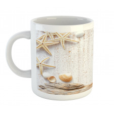 Ocean Shells Starfishes Mug