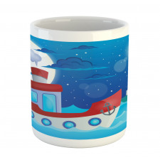 Nursery Ship Lighthouse Mug