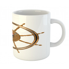 Pirate Sea Ship Wheel Mug