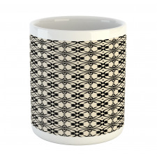 Abstract Vintage Layout Mug