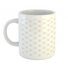 Dots and Floral Elements Mug