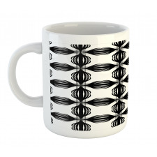 Monochrome Abstract Items Mug