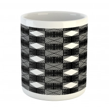 Symmetric Squares Lattice Mug