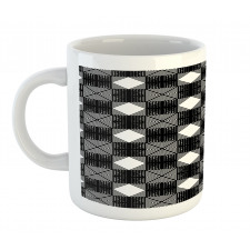 Symmetric Squares Lattice Mug