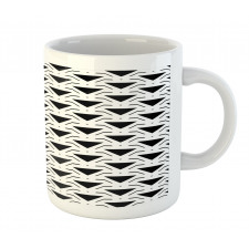 Modern Abstract Triangles Mug