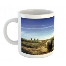 Cactus Spined Leaves Mug