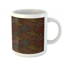 Colorful Branches with Buds Mug