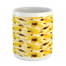 Fall Season Oak Leaf Acorns Mug