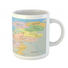 Map of Surrounded Regions Mug