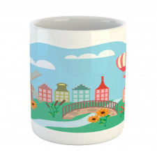 Windmill Rural Region Mug