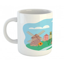 Windmill Rural Region Mug