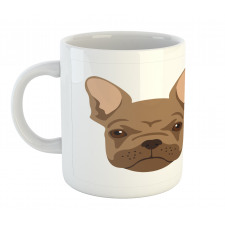 I Love My Frenchie Portrait Mug