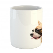 Side View French Doggie Mug