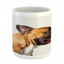 Young Pet Posing Side Shot Mug