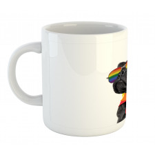 Proud Gay Pet Posing Funny Mug