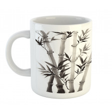 Traditional Bamboo Leaves Mug