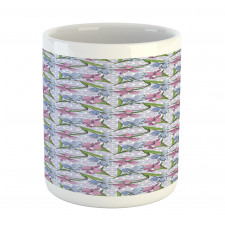 Ornate Botanical Flora Mug