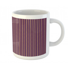 Round Retro Style Elements Mug