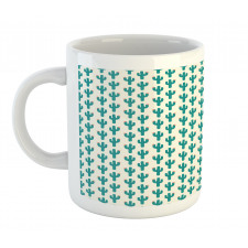 Doodle Cacti Flower Mug