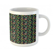 Flowers with Cacti Mug