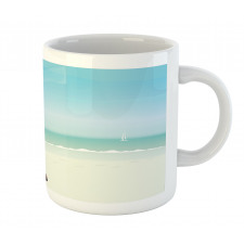 Graphic Beach Chill Mug