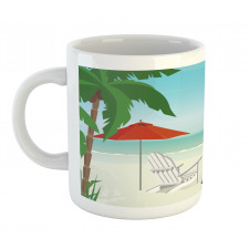 Graphic Beach Chill Mug