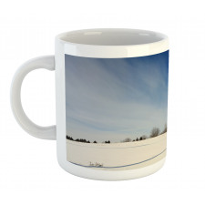 Abandoned Barn Winter Mug