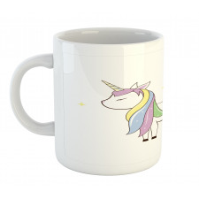 Horse Childish Doodle Mug