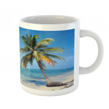 Image of a Single Palm Tree Mug