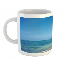 Image of a Single Palm Tree Mug