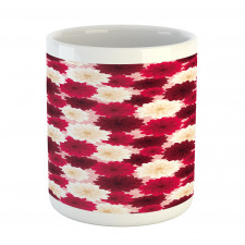 Blossoming Dahlia Flowers Mug