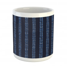 Blue Monochrome Art Mug