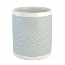 Geometric Retro Stripes Mug