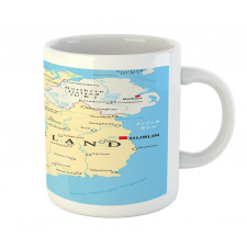 High-Detailed Mapping Mug