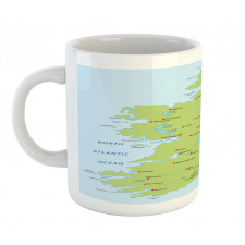 Irish Region European Mug