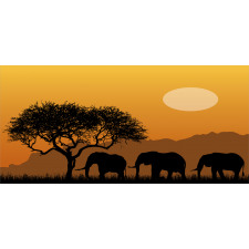 African Silhouette Nature Mug