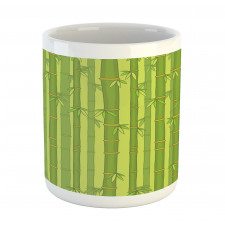 Bamboo Forest Tubes Art Mug