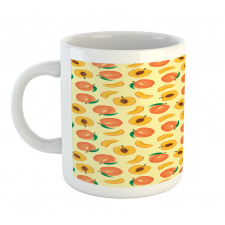 Fresh Raw Sliced Fruit Mug