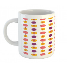 Tasty Food Choices Plum Peach Mug