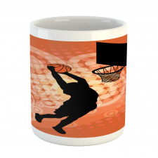 Basketball Dunk Athlete Mug