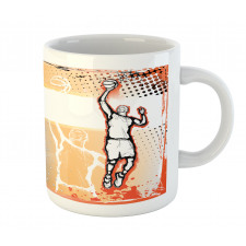 Basketball Doodle Art Mug