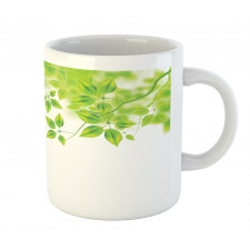 Leaves Spring Art Mug