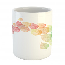 Flying Leaves Art Mug