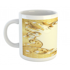 Golden Floral Ornament Mug